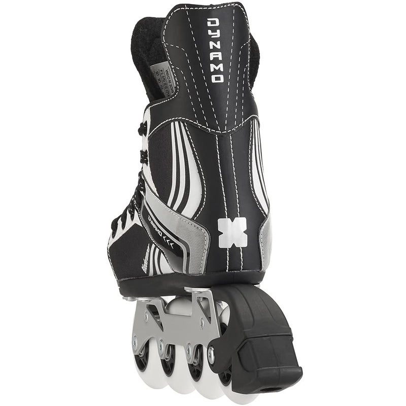 ROLLERBLADE بليدرانر من رولر بليد داينامو جونيور زلاجات هوكي قابلة للتعديل، أسود وأبيض، زلاجات خطية، مقاس 1 - 4 - Image 5